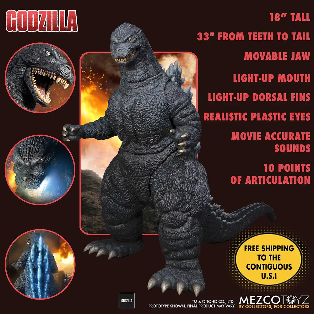 Close Up GmbH - Wholesale Figurine Toy - Kids - Ultimate Godzilla Action Figure FX Light & Sound1