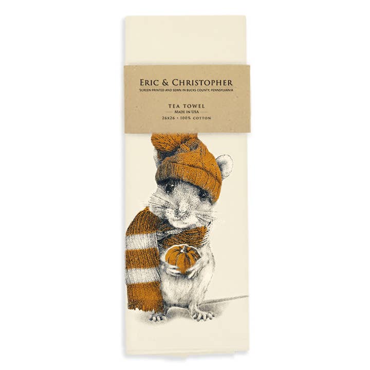 Eric & Christopher - Wholesale Tea Towel - Harvest Mouse Tea Towel2