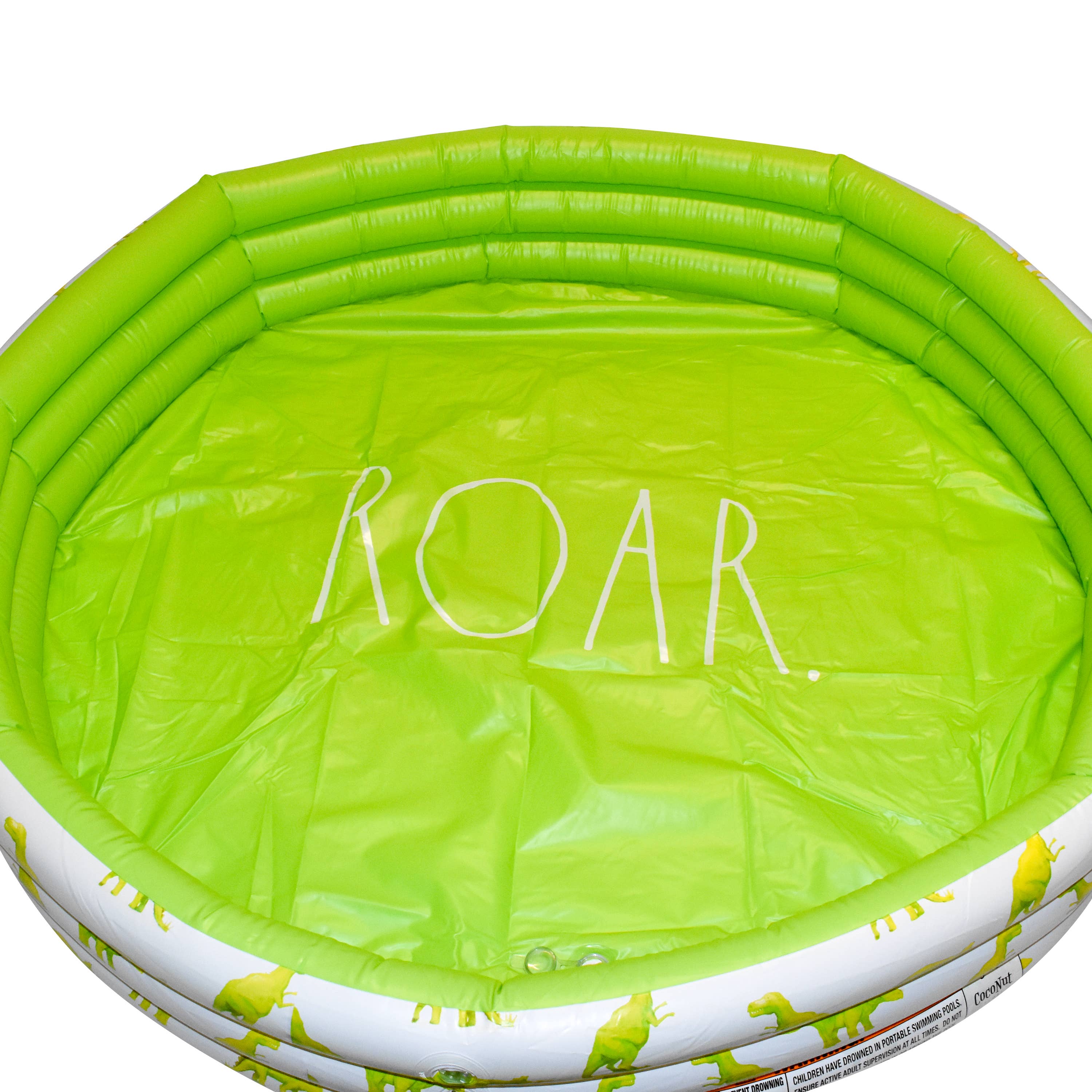 Salus Brands - Vente Jeu gonflable - Rae Dunn - Mini piscine avec des motifs de dinosaures - ROAR.1