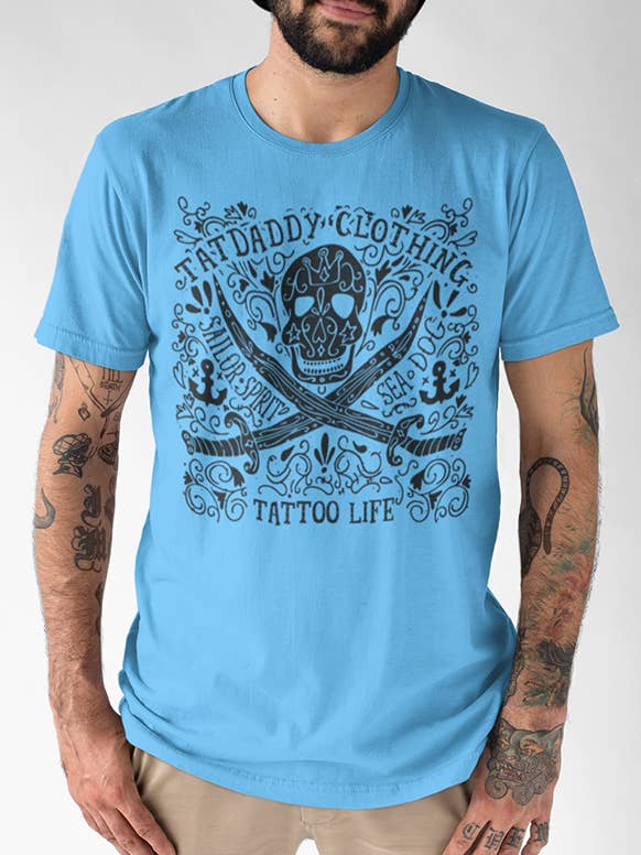 Neues „Tattoo Life“ Herren T-Shirt für den Großhandel von TatDaddy Clothing Co.