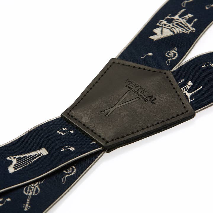 VERTICAL L'ACCESSOIRE - Wholesale Suspenders - Men's - Dulcineennes wide straps2