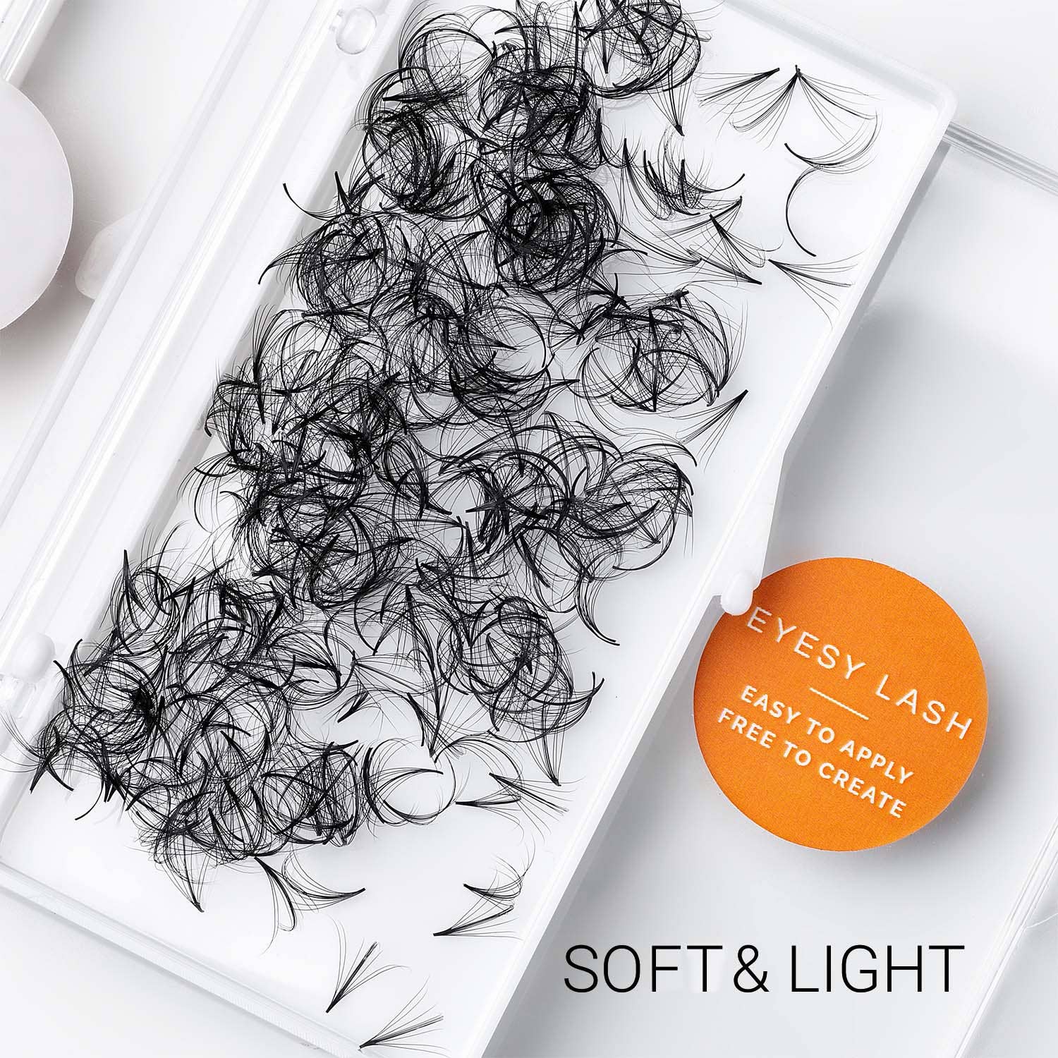 Eyesy Lash - Vente Faux cils - Ventilateurs Wispy 9D | 2¢ par ventilateur | 0,05 | 1000 ventilateurs faits à la main3