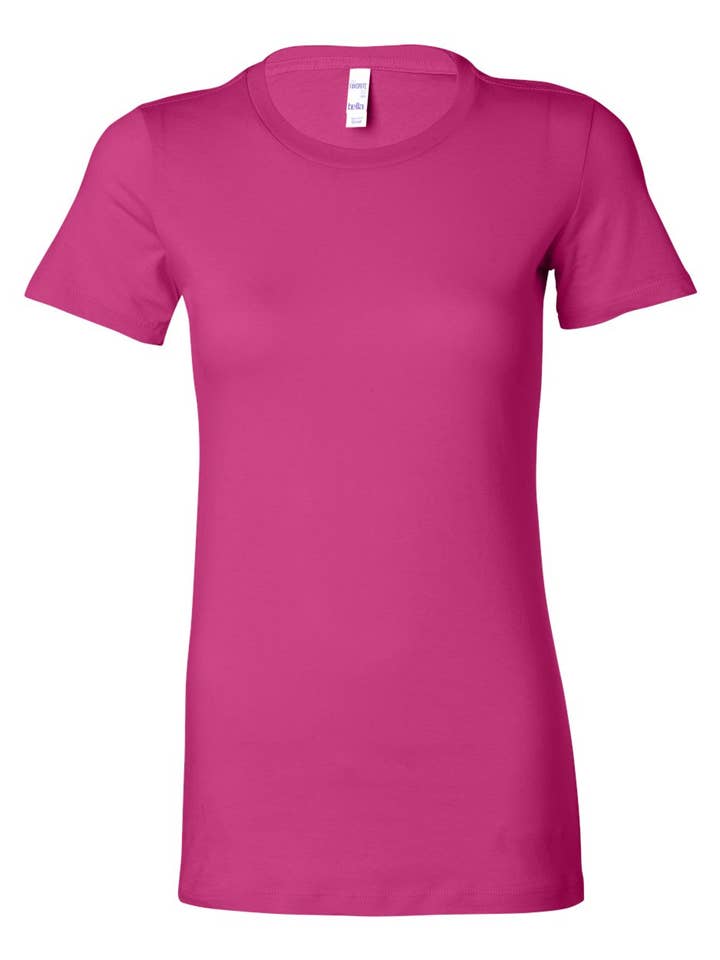 MYES BULK APPAREL - Wholesale T-Shirt - Women's - BELLA+CANVAS Women’s Airlume Cotton Crew T-Shirt8