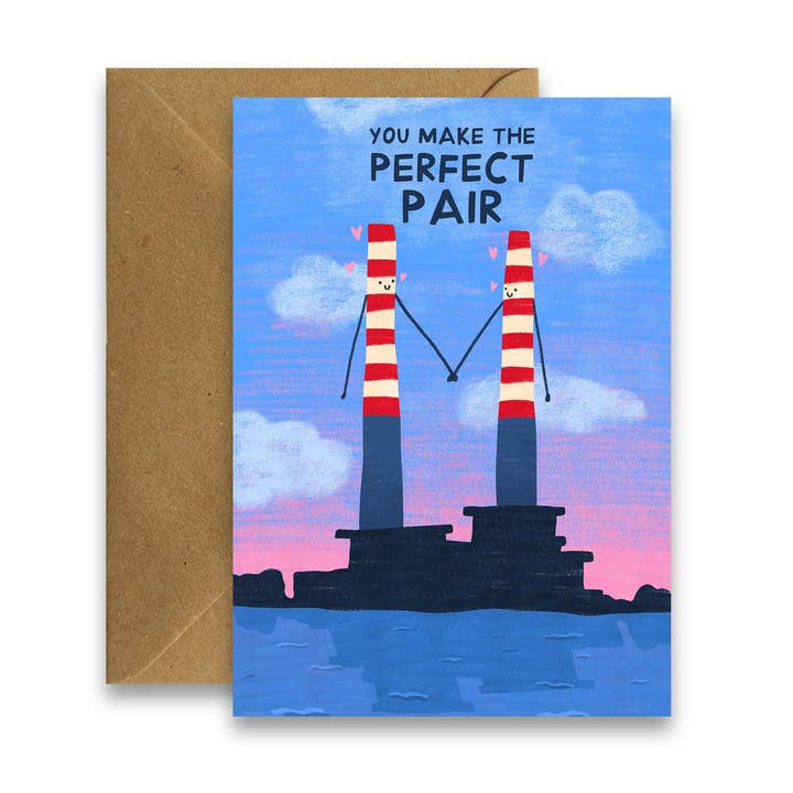 Fazem o Par Perfeito - Chaminés de Poolbeg por atacado de By Claire Schorman