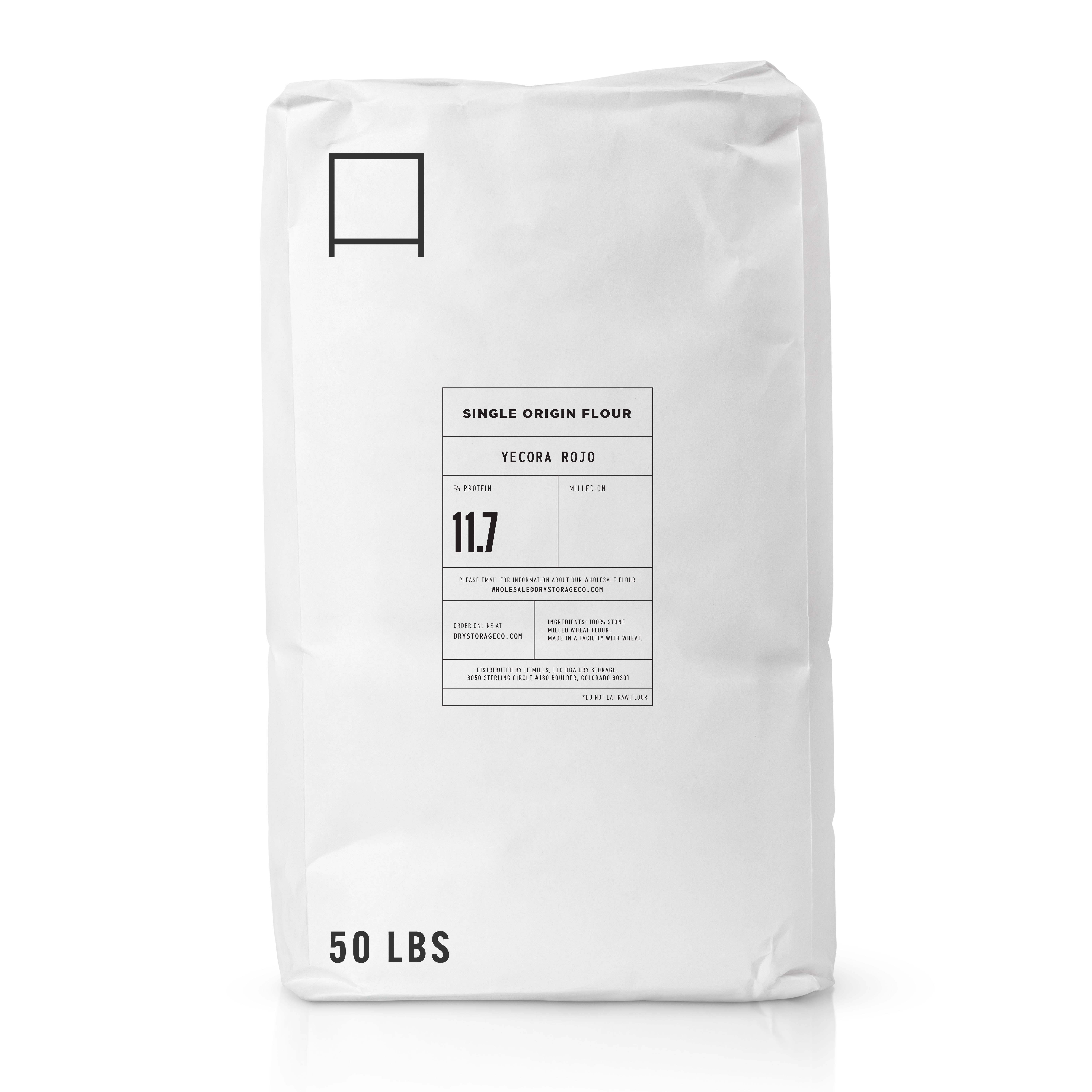 Dry Storage - Wholesale Flour - Yecora Rojo 100% Organic Certified Specialty Flour1