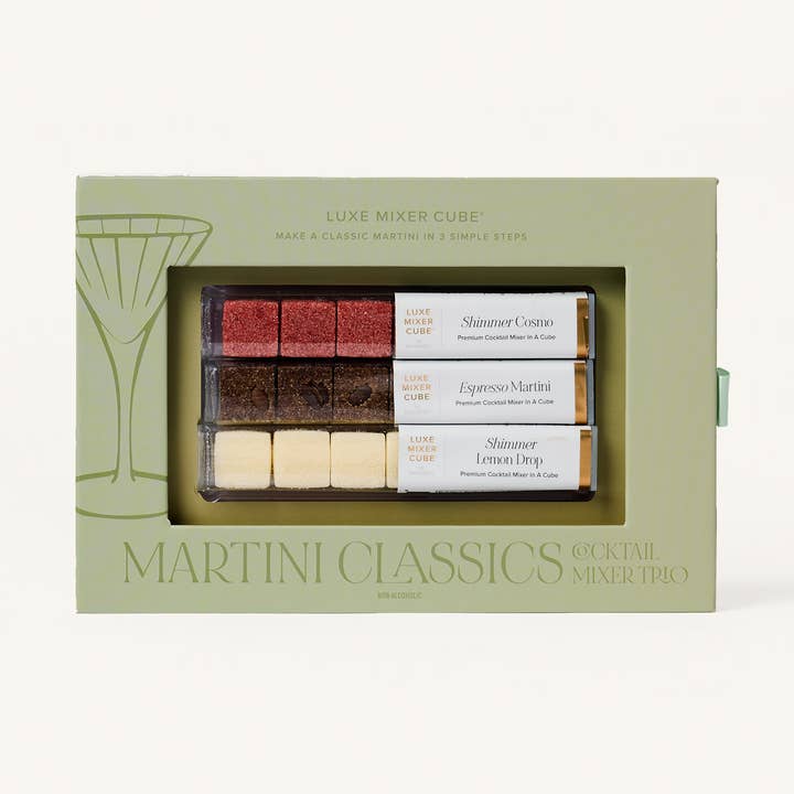 Martini Classics Mixer Kit for wholesale by TEASPRESSA | LUXE Mixer Cube