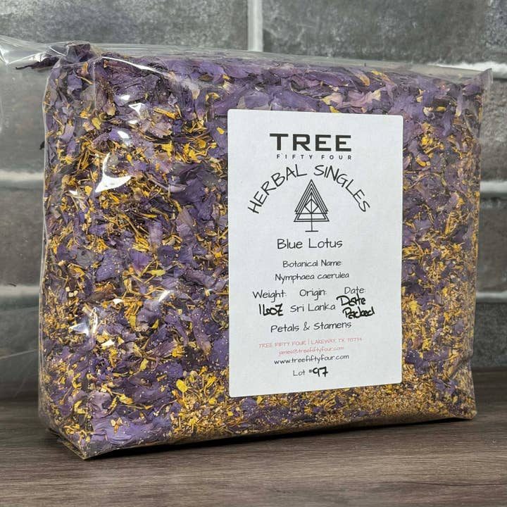 Tree Fifty Four - Venta al por mayor Tés a granel - Pétalos y Estambres de Loto Azul | 56 g - 1 kg | Hierbas a Granel2
