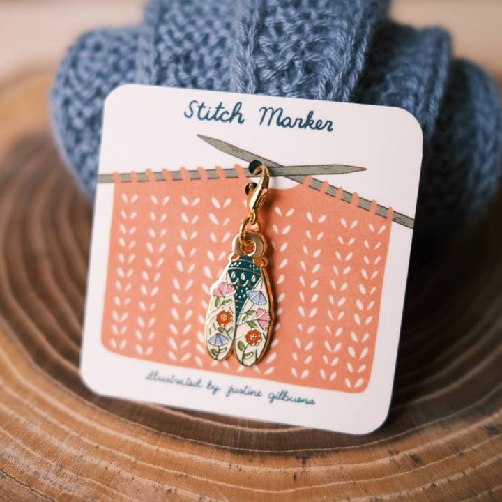 Justine Gilbuena - Wholesale Knitting/Crochet Supplies - Cicada Stitch Marker