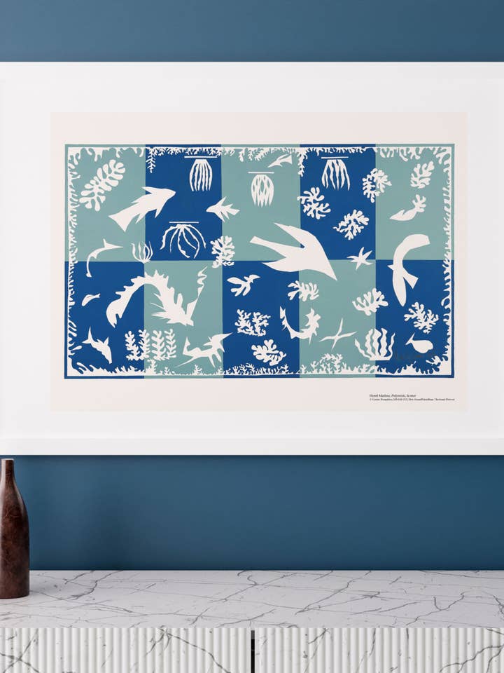 Display "Matisse - Polynesia - the sea" - 30 x 40 cm for wholesale by Les Jolies Planches