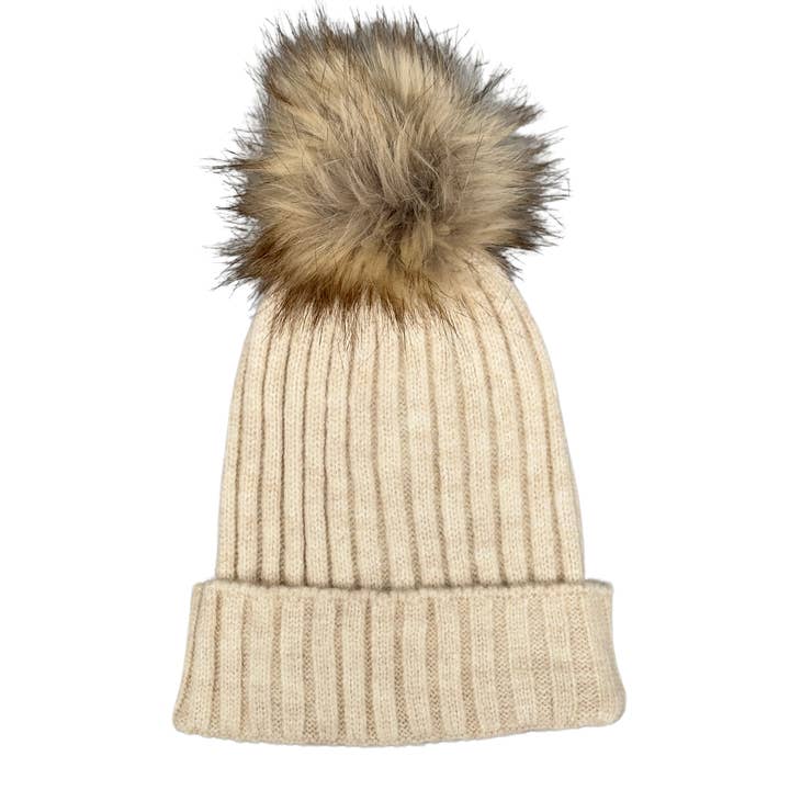 Himmelberg Baby - Wholesale Beanie - Unisex - Cashmere Wool Pom Pom Adult Beanies, Super Large Pom Poms5