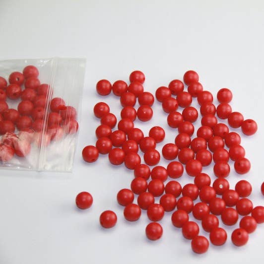100 red replacement balls for number destruction box | Splitbox for wholesale by Wissner® aktiv lernen