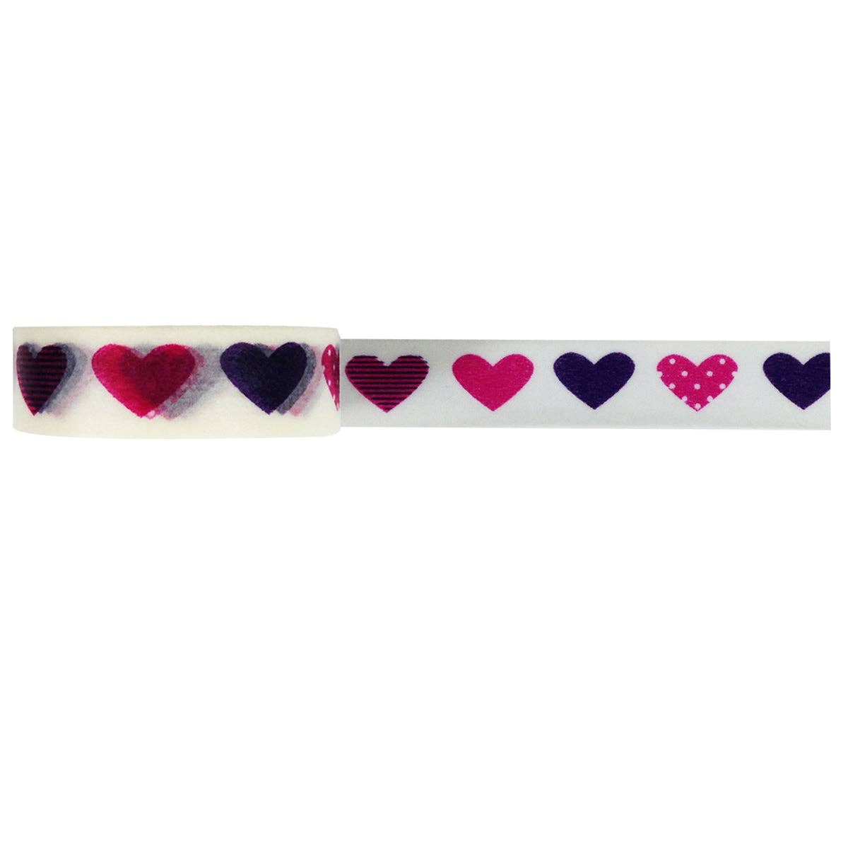 Wrapables.com - Vente Rubans adhésifs Washi - Ruban de masquage japonais Wrapables Hearts & Sweets Washi11