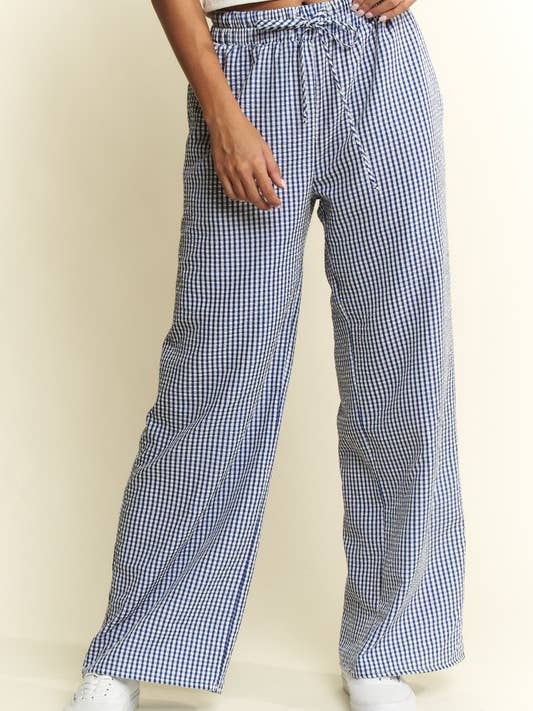 JADE BY JANE - Wholesale Pants - Women's - Gingham boxer pants3