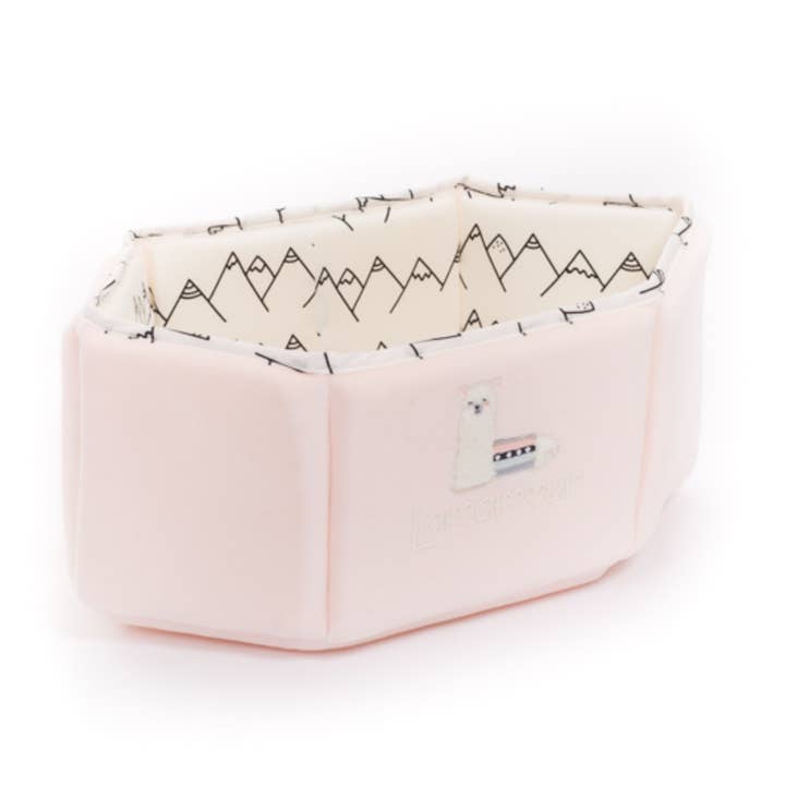 LAMAMOUR ROSA TOILETTENKORB für den Großhandel von Maison Nougatine