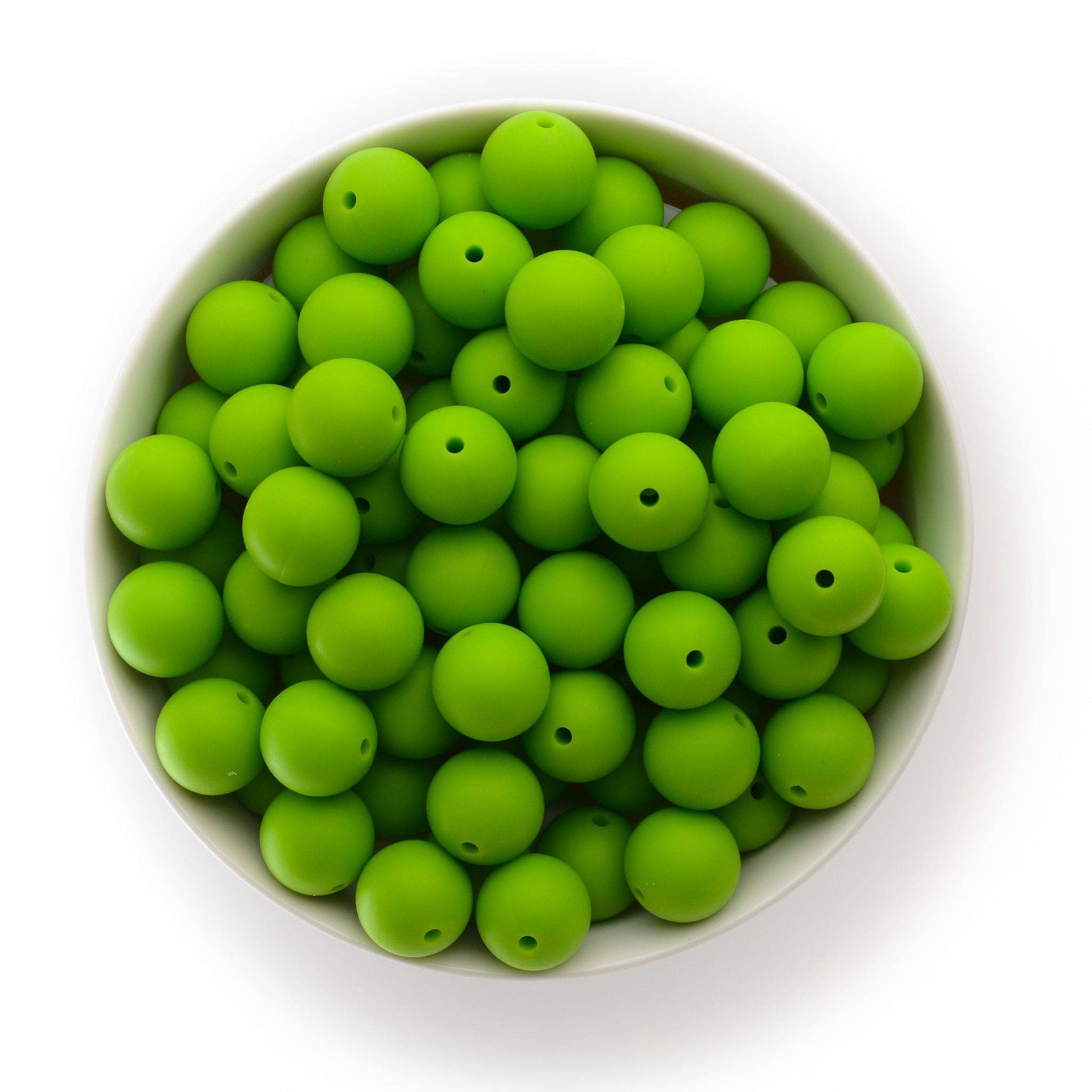 Cara & Co Silicone Craft Supply - Wholesale Beads - 15mm Round Silicone Beads15