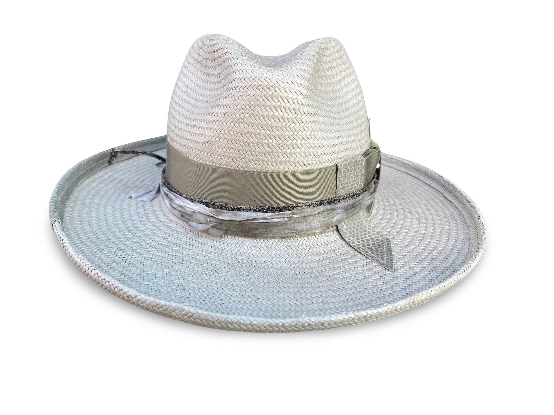 Cha Cha's House of Ill Repute – wholesale Fedora – Women’s – May -  Boho Shantung Straw Fedora0