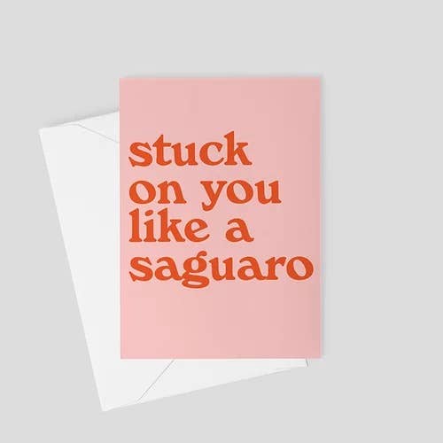 Stuck on You - Pink and Red for wholesale by The Heart Studio