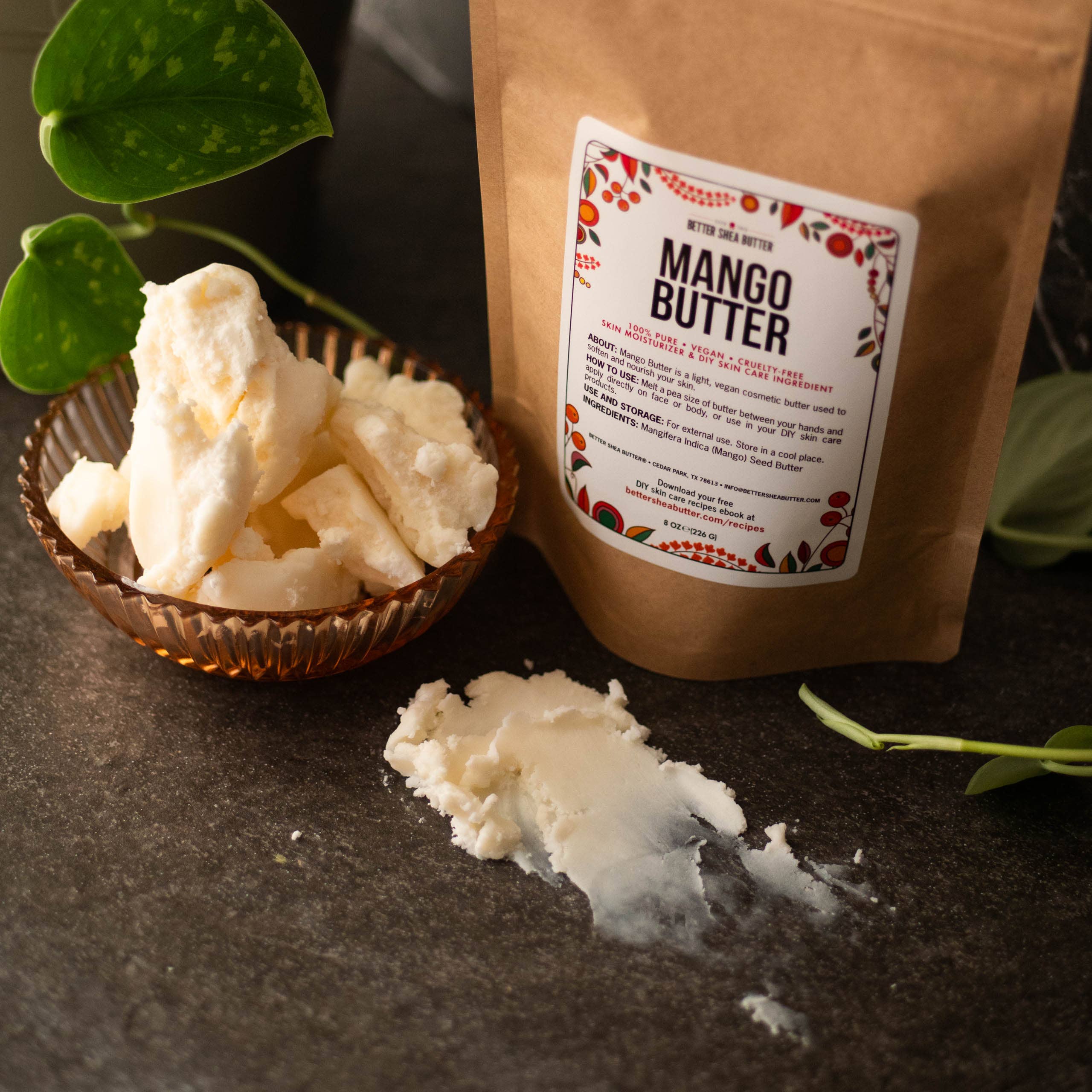 Better Shea Butter - Wholesale Body Balm/Butter - Mango Butter (8 oz)1