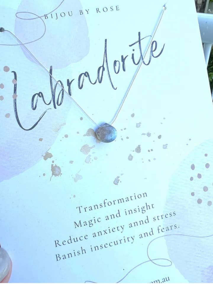 Labradorit halsband för wholesale av Boho Noosa Collection