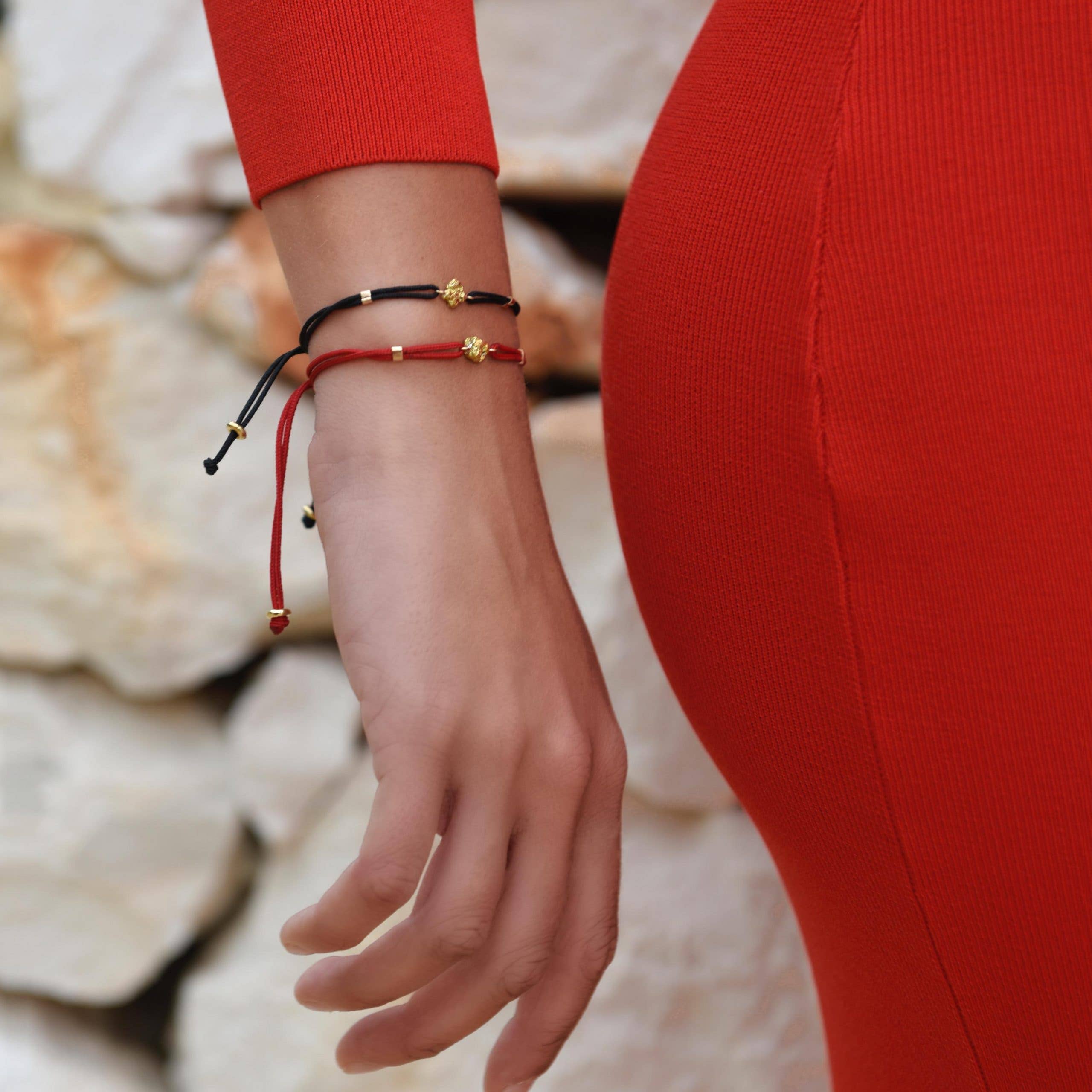 Makal – wholesale Charm/dangle bracelet – Bahati Bracelet with Gold Nugget1