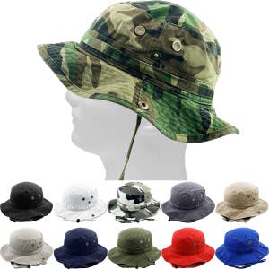 Camouflage Bucket Hat Unisex Bucket Hat Women Men's Assorted
