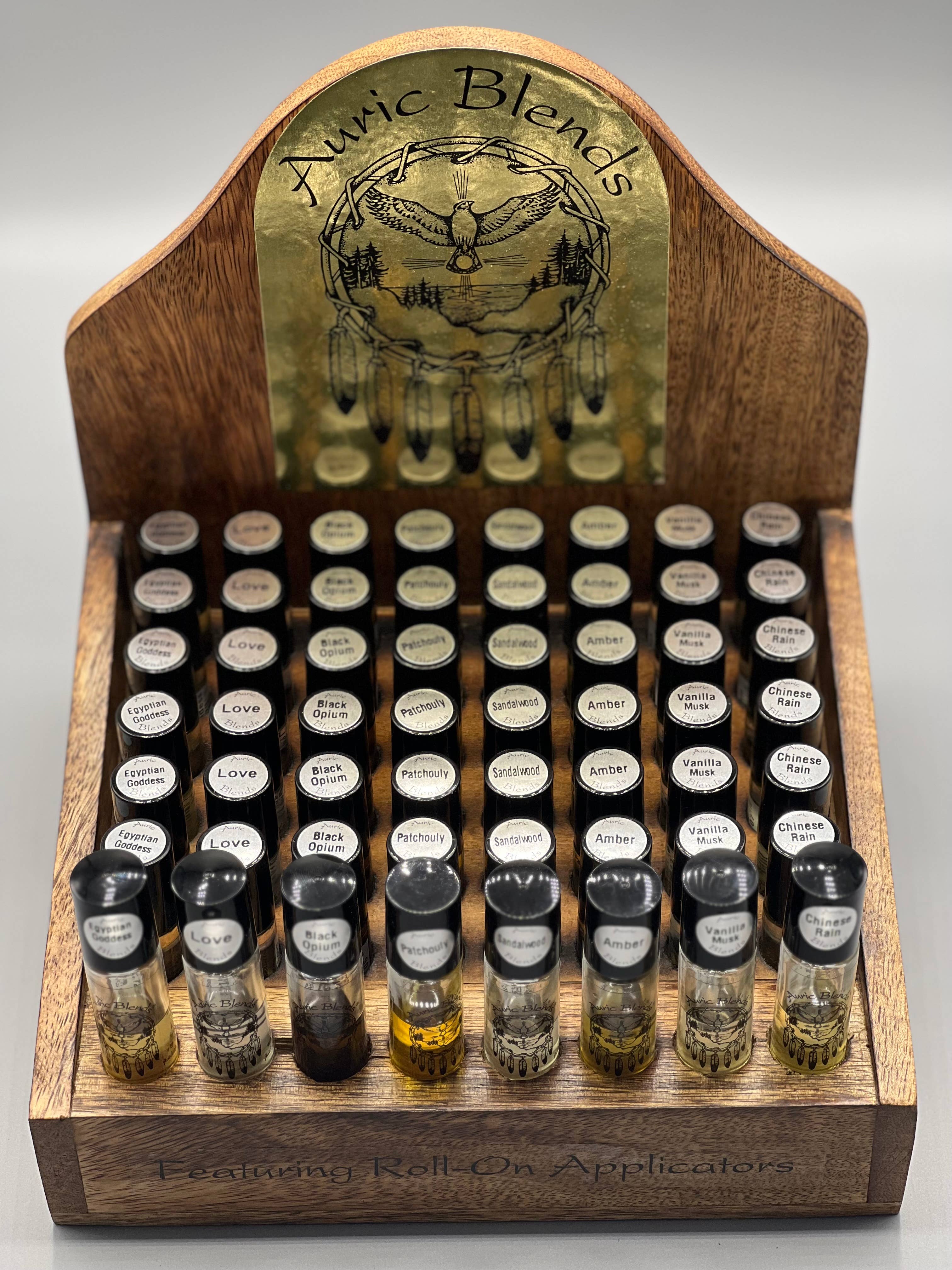 Auric Blends - Wholesale Retailer Display - Home & Living - Wooden Perfume Display3