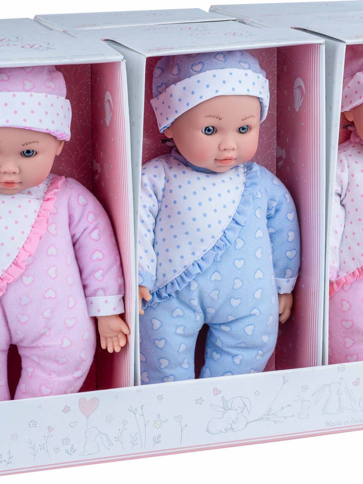 Boneca Tiny Lloron em Cores Sortidas Macias na Embalagem por atacado de MUÑECAS ROSATOYS, S.L.