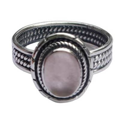 Anillo ovalado de plata de ley 925 con forma de arcoíris hecho a mano para venta al por mayor de SILVER CAVE