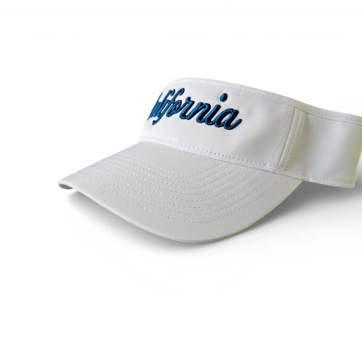 Mad River - Wholesale Visor - Unisex - Custom 3D Puff Embroidered Poly Visor - Your Text/State2