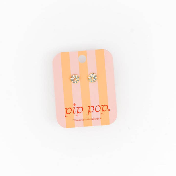 Pip Pop Post - Wholesale Stud/Post Earrings - Cheer Pom Pom3