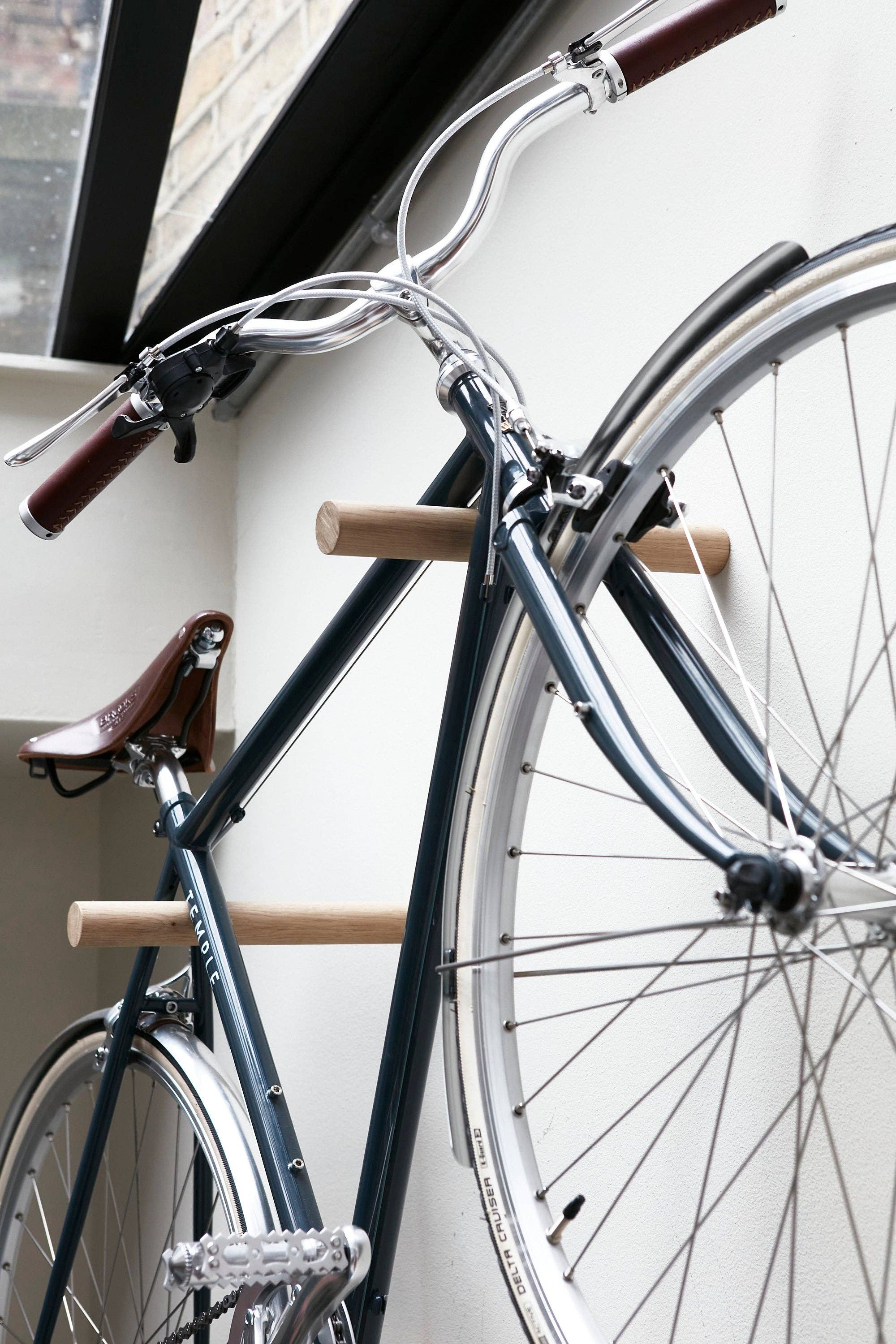 Roar Studio – Gancho de parede por atacado – Ganchos Bicicleta - Natural/Branco7