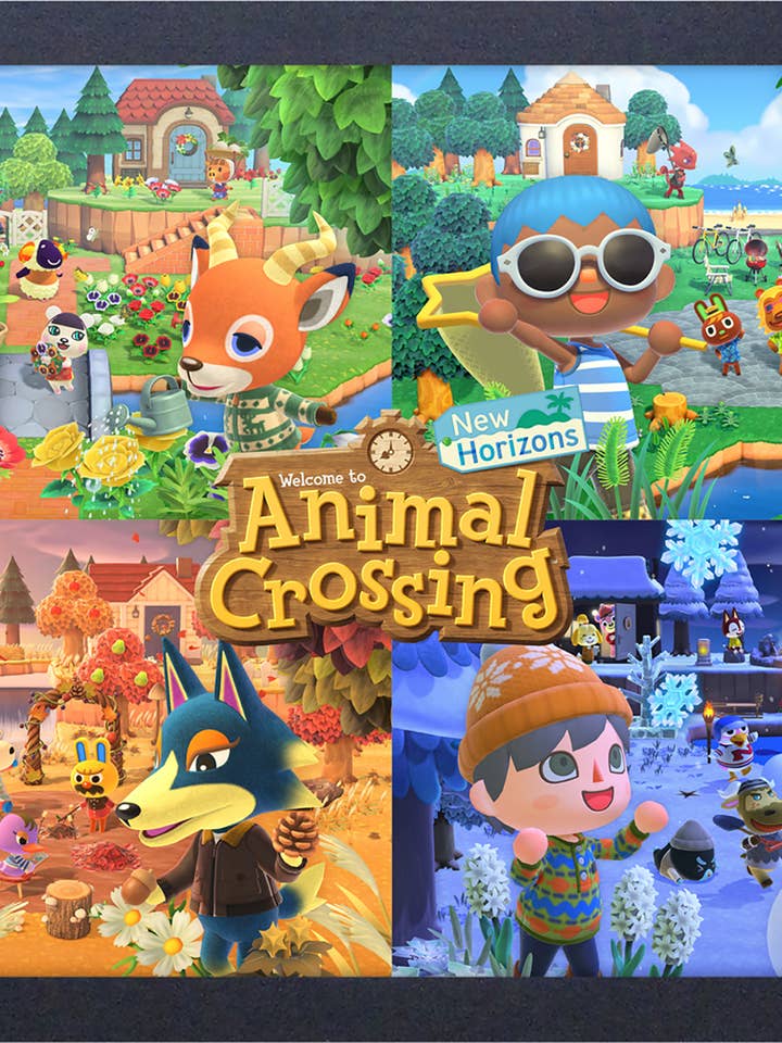 Animal Crossing - NH-Four Seasons Framed Print for wholesale by Pyramid America