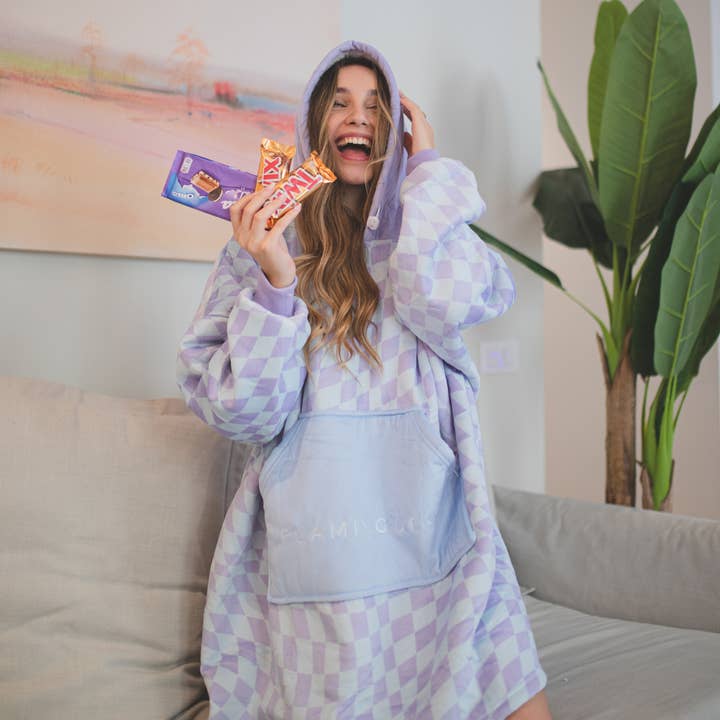 Flamingueo - Wholesale Throw Blanket - Easter Giant Snuggie11