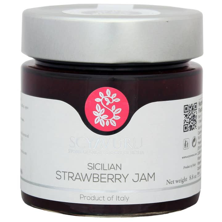 Sicilian Strawberry Jam - 8.8oz (250gm) for wholesale by M5 Corporation