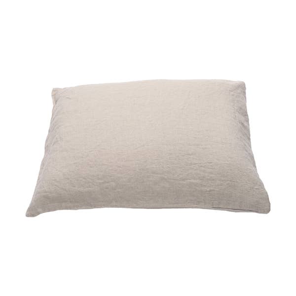 LinenMe - Wholesale Bedding Pillowcase/Sham - Linen Pillow Case Natural Stone Washed European Flax4