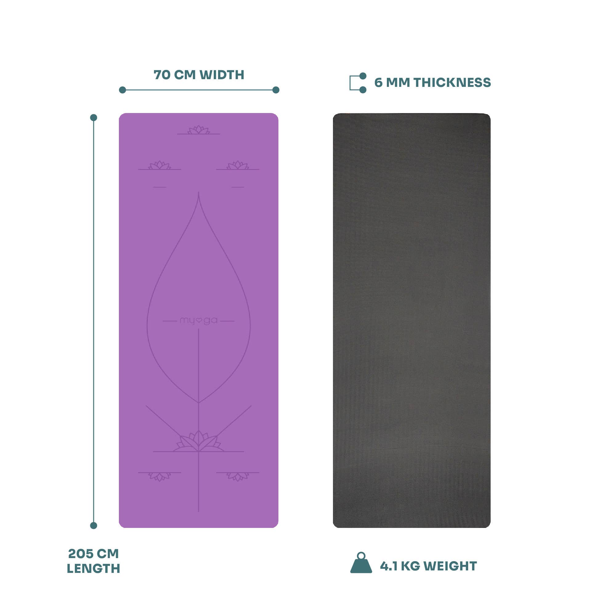 Myga - Wholesale Yoga Mat - Extra Large Alignment Yoga Mats11