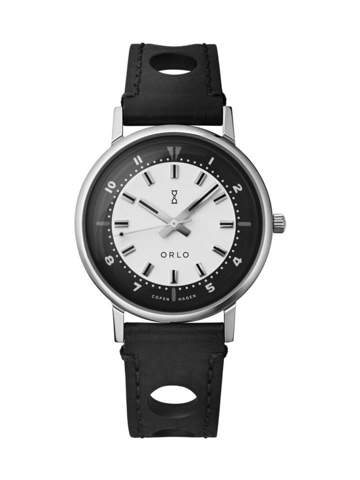 Hitch Silver Black for wholesale by ORLO Watches Copenhagen