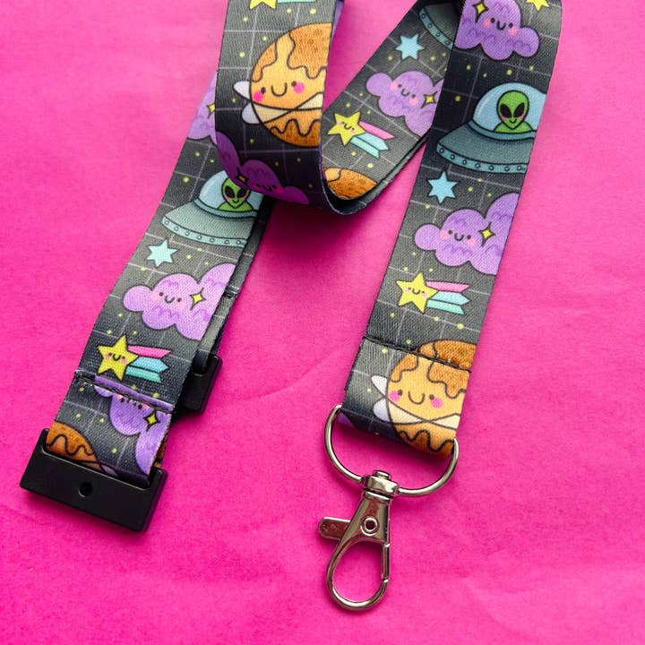 Space Cuties Lanyard for wholesale by Kellylou