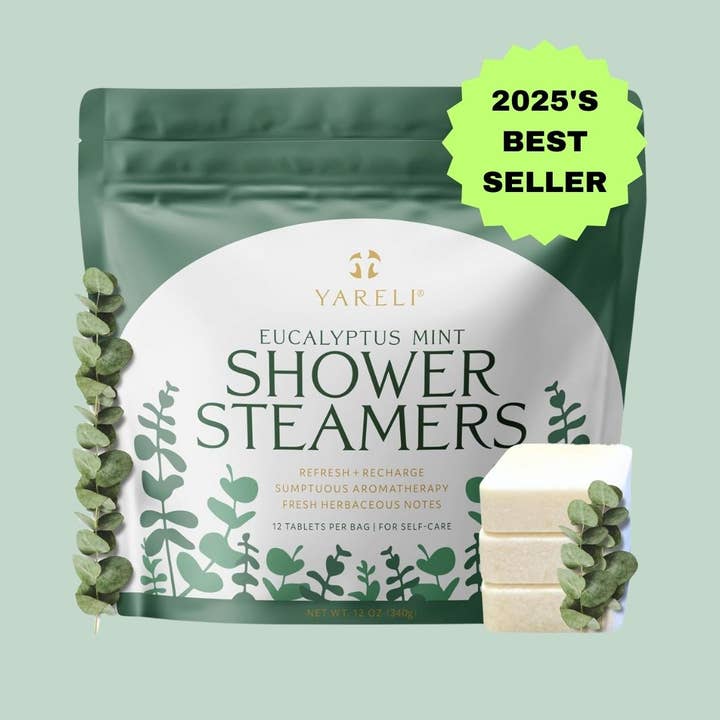 Eucalyptus Mint Shower Steamers – Energizing & Refreshing for wholesale by Yareli Wellness