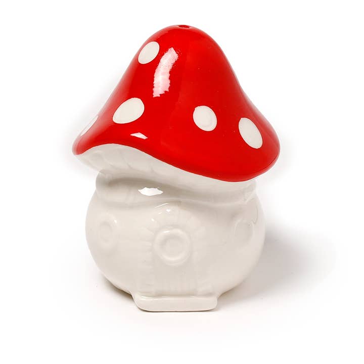 Puckator Ltd – wholesale Salt & pepper shaker set – Fairy Toadstool House Ceramic Salt and Pepper Set3