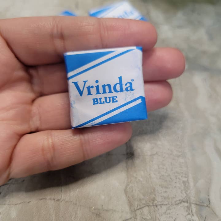 My Magic Place Shop - Wholesale Meditation Supplies - Indigo 3 Squares/ Anil squares/Vrinda blue1