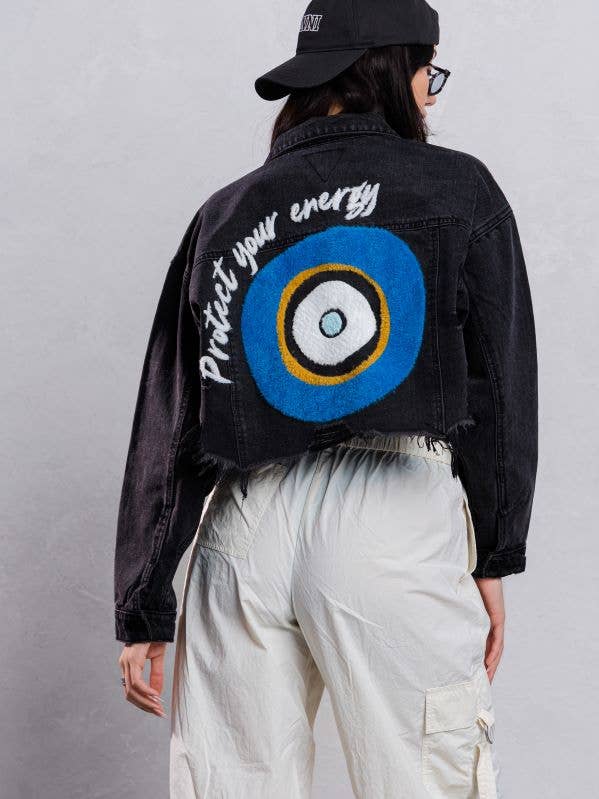 Bescherm je Energy Crop-spijkerjack voor wholesale door Trio Urban