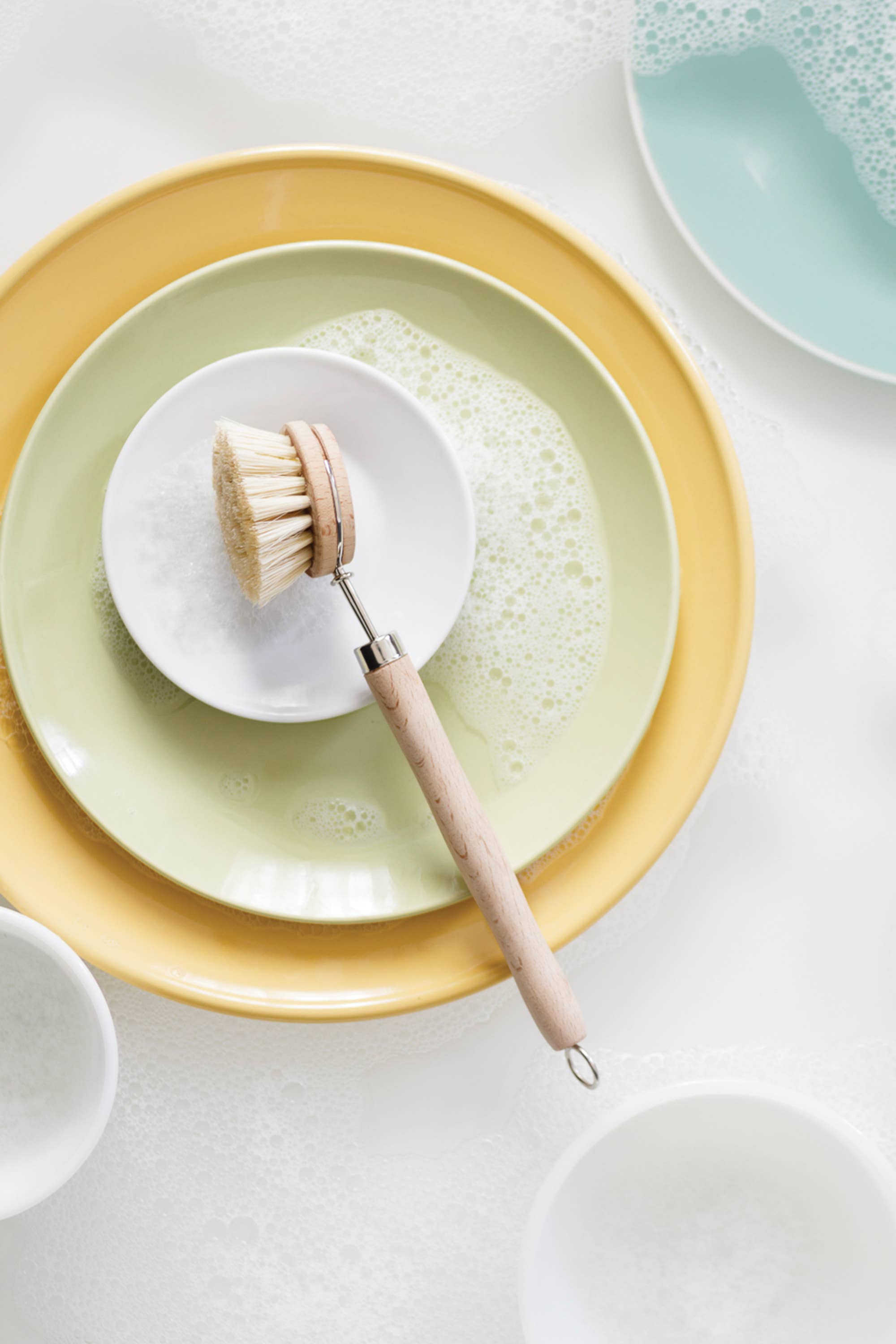 Fox Run Brands – Escova de limpeza por atacado – Pincel de louça natural Fox Run, cerdas de fibra Tampico, 9"1