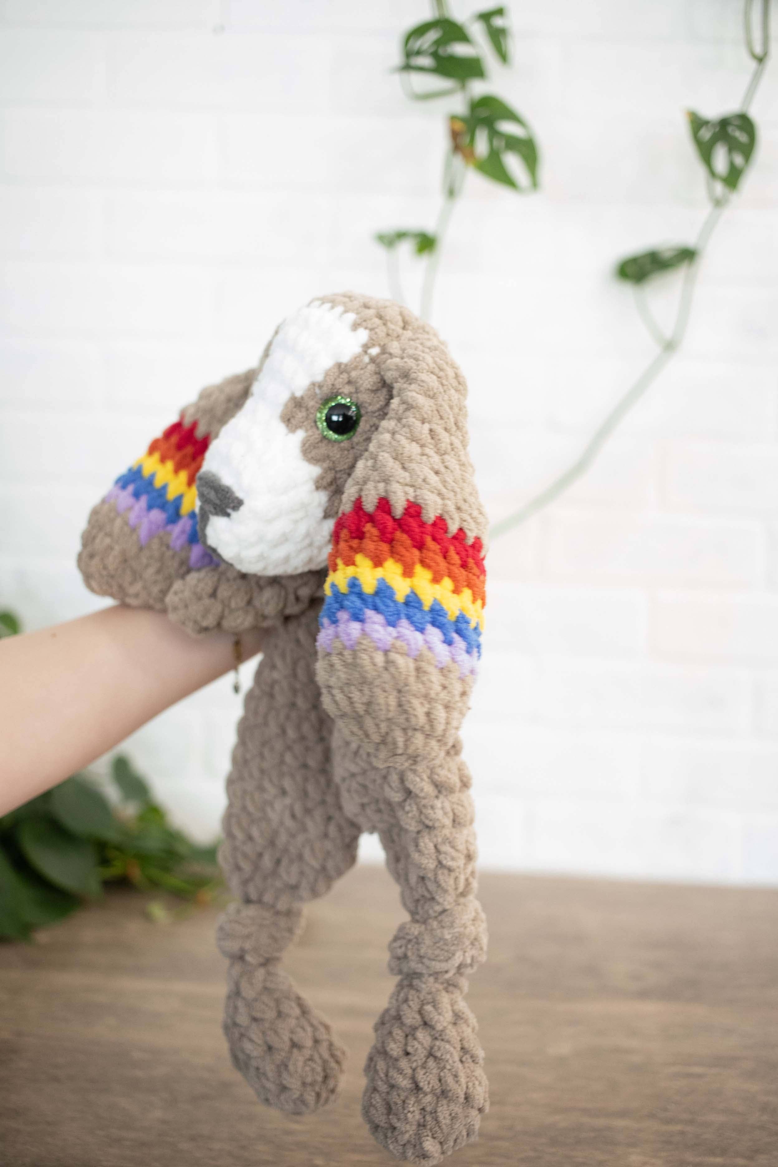 The McGarvey Workshop - Vente Peluche – enfant et bébé - Chiot Peluche, Animal en Crochet, Doudou Chiot14