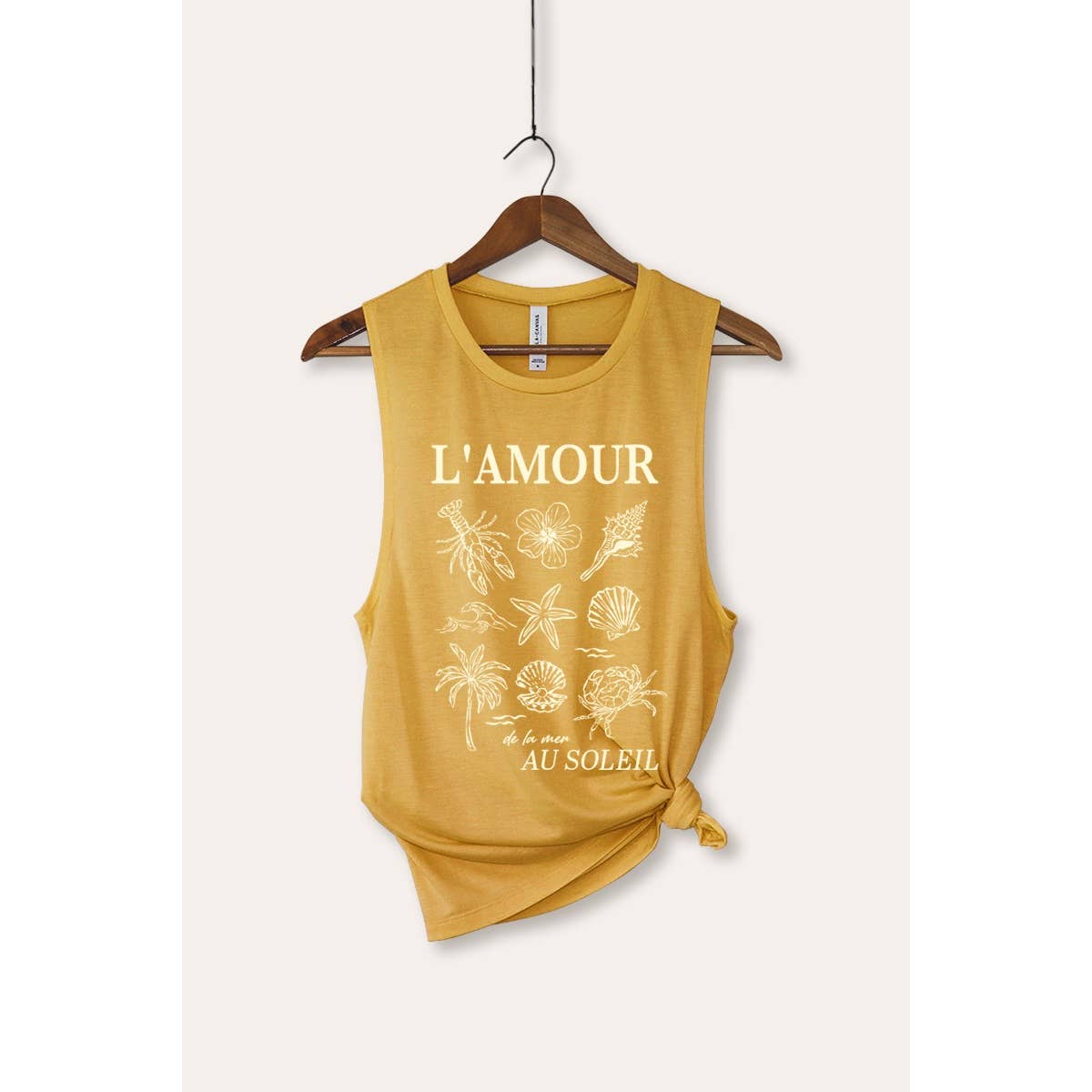 PINK NABI – Engroshandel Tanktop – Kvinder – L'AMOUR AU SOLEIL KYSTGRAFISK TANKTOP2