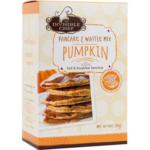 The Invisible Chef - Wholesale Pancake Mix - Pumpkin Pancake & Waffle Mix - 16 oz