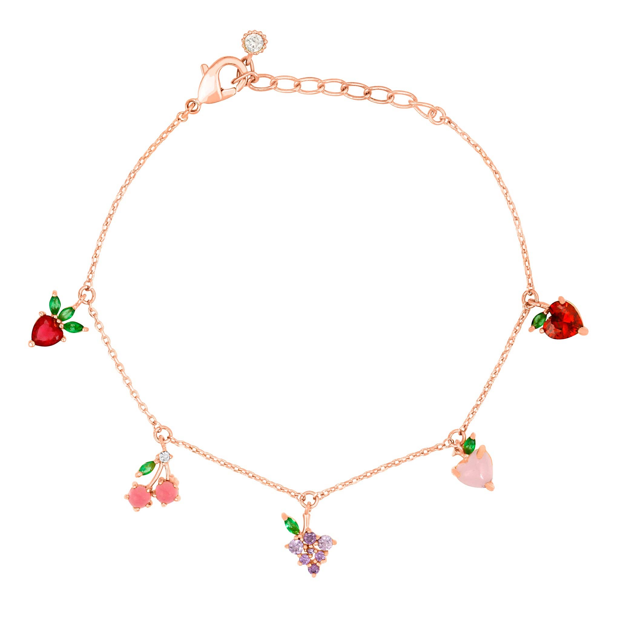 Girls Crew - Venta al por mayor Pulseras de abalorios/colgantes - Pulsera Fruit Basket2