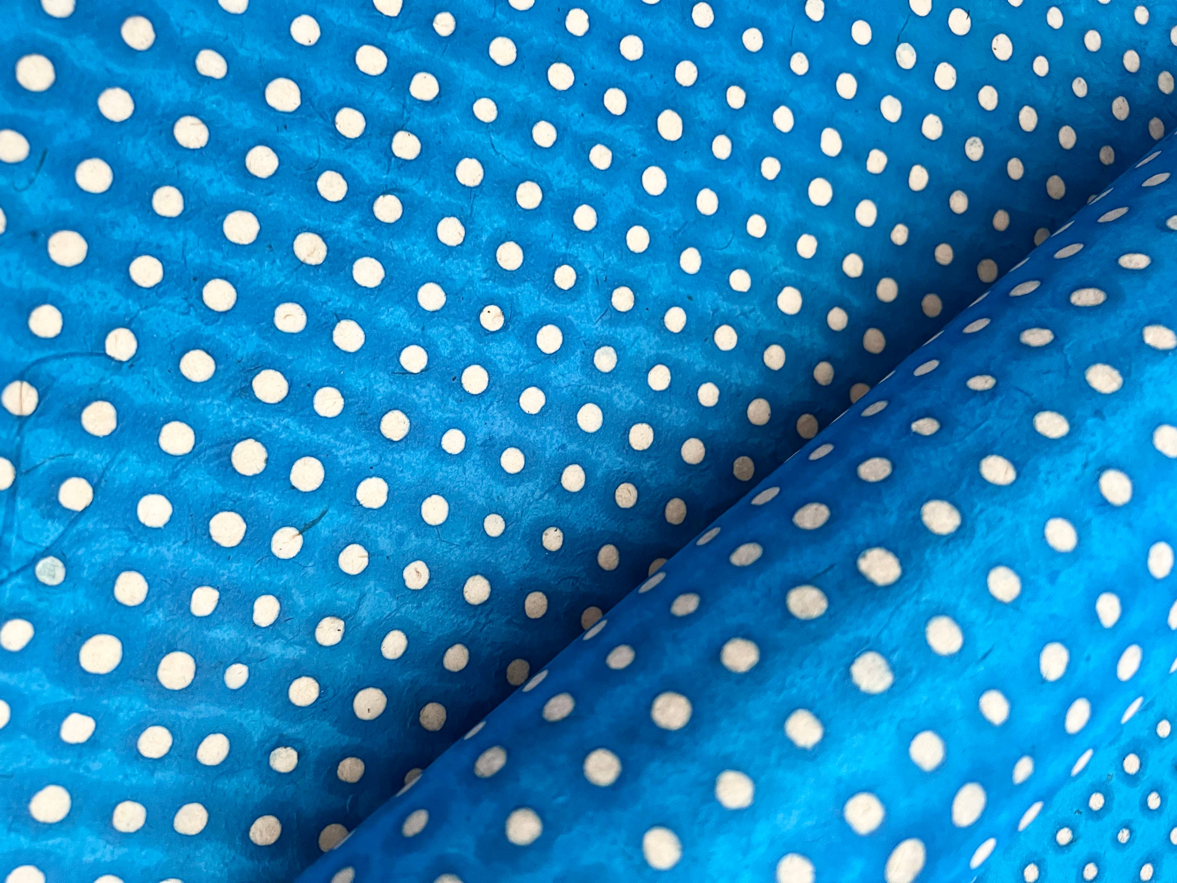 HimalDesign - Wholesale Craft Supplies - Lokta paper, batik-painted dots - Nepalese paper, Batik wax4
