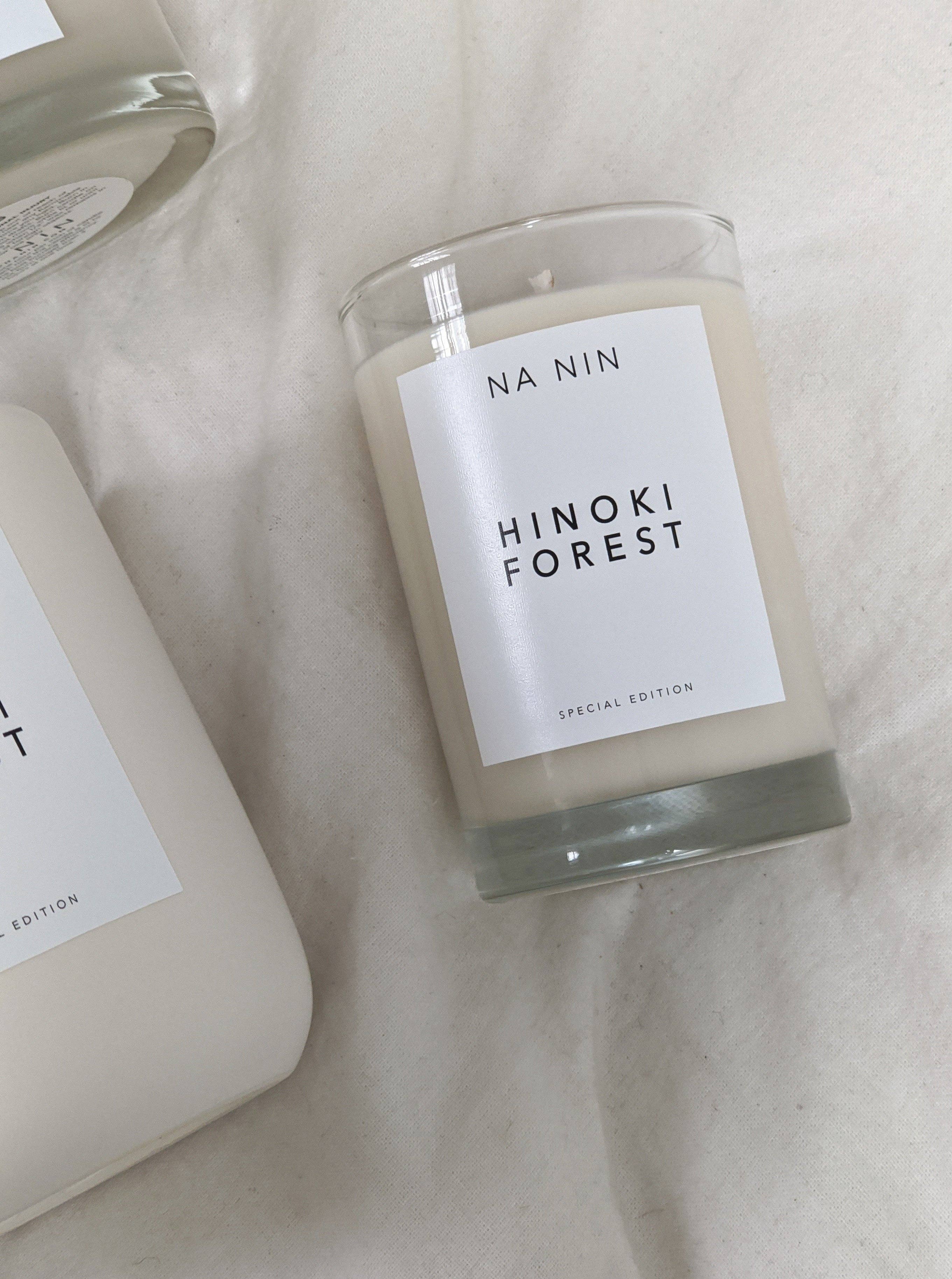 Na Nin - Wholesale Jar/Filled Candle - Hinoki Forest Candle / Available in Multiple Sizes0