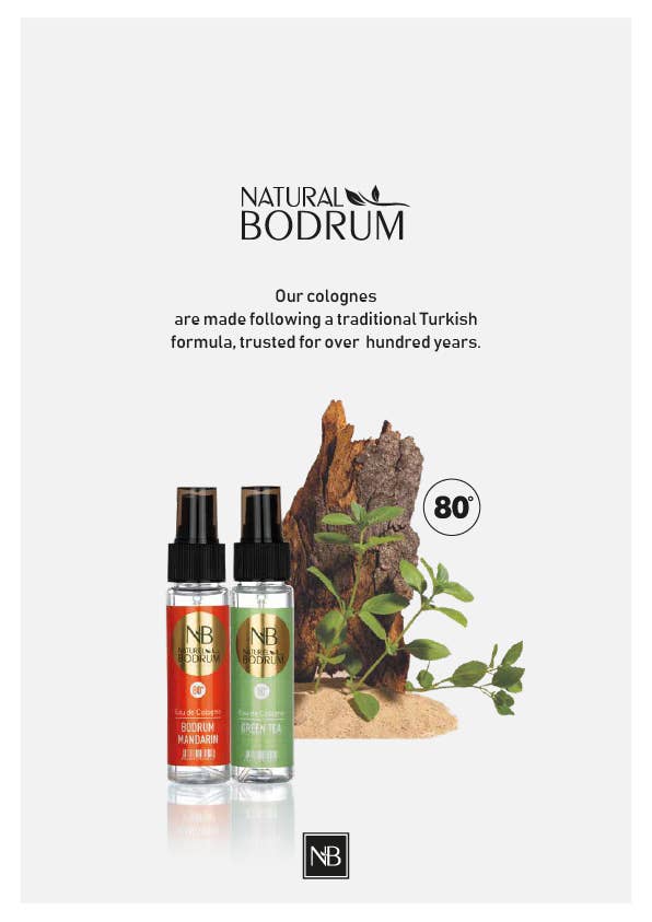 NB NATURAL BODRUM – wholesale Handdesinfektion – Sea Breeze Eau De Cologne Extra Stark 14Oz Turkisk Kölnvatten6